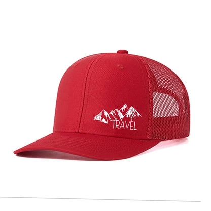 Spring summer Luxury Peak TRAVEL Curved Adult Baseball Cap