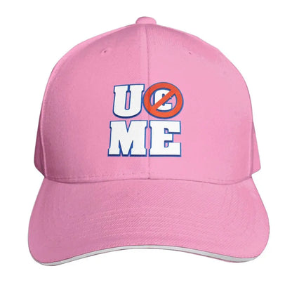 Yellow Wrestling john Cena White Custom Baseball Caps