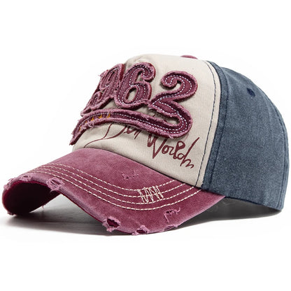 Fashion Vintage Washed Cotton Baseball Cap