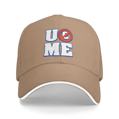 Yellow Wrestling john Cena White Custom Baseball Caps