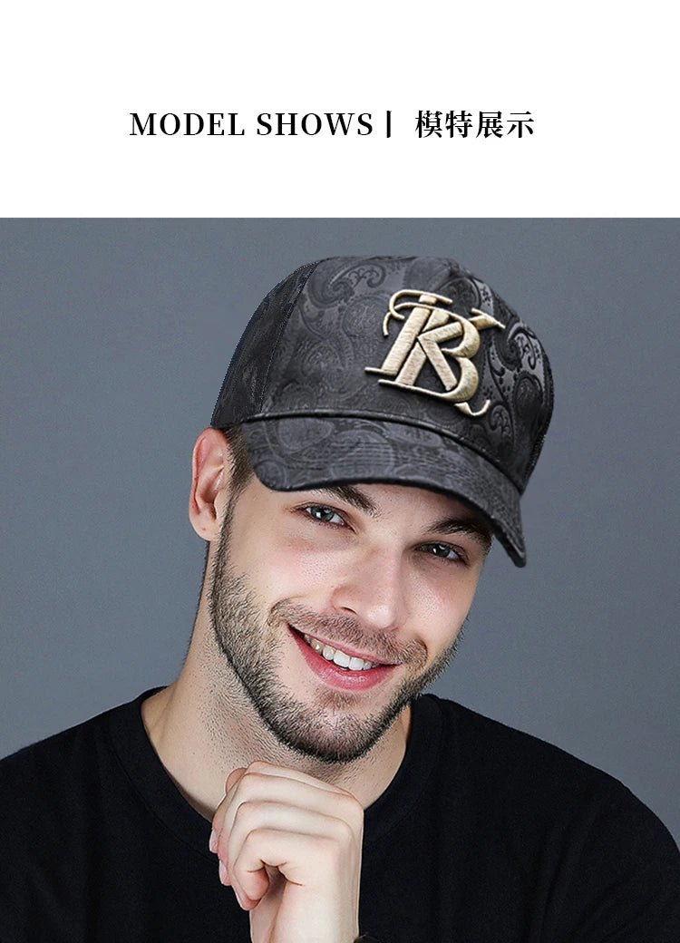 2025 Fashion Embroidery High top Baseball Cap