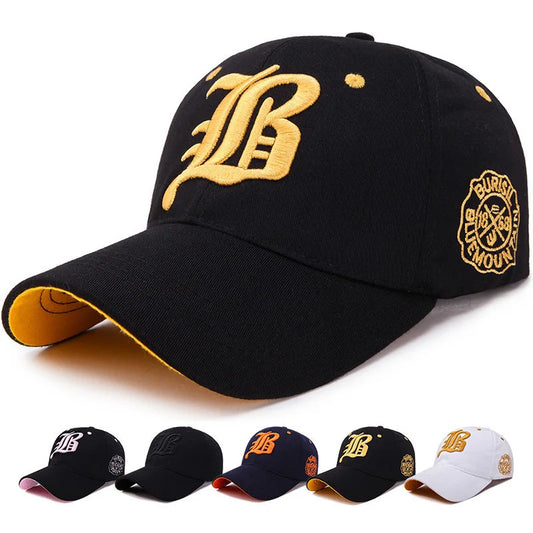 fashionable embroidered baseball cap