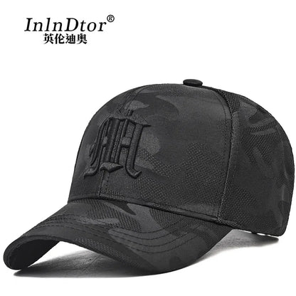 New camouflage embroidered baseball cap