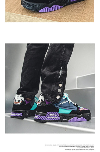 Fashion Couple Skateboard Shoes