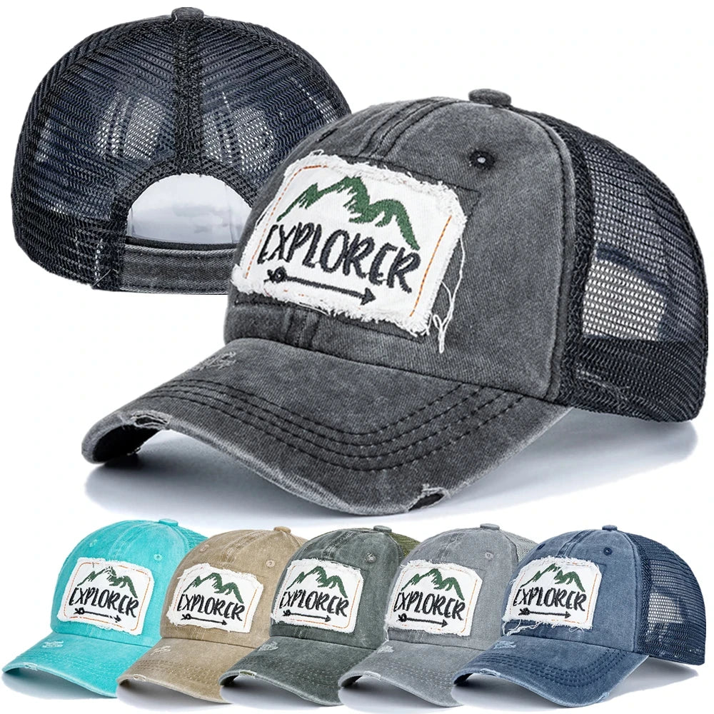 Unisex Washed Cotton Cap