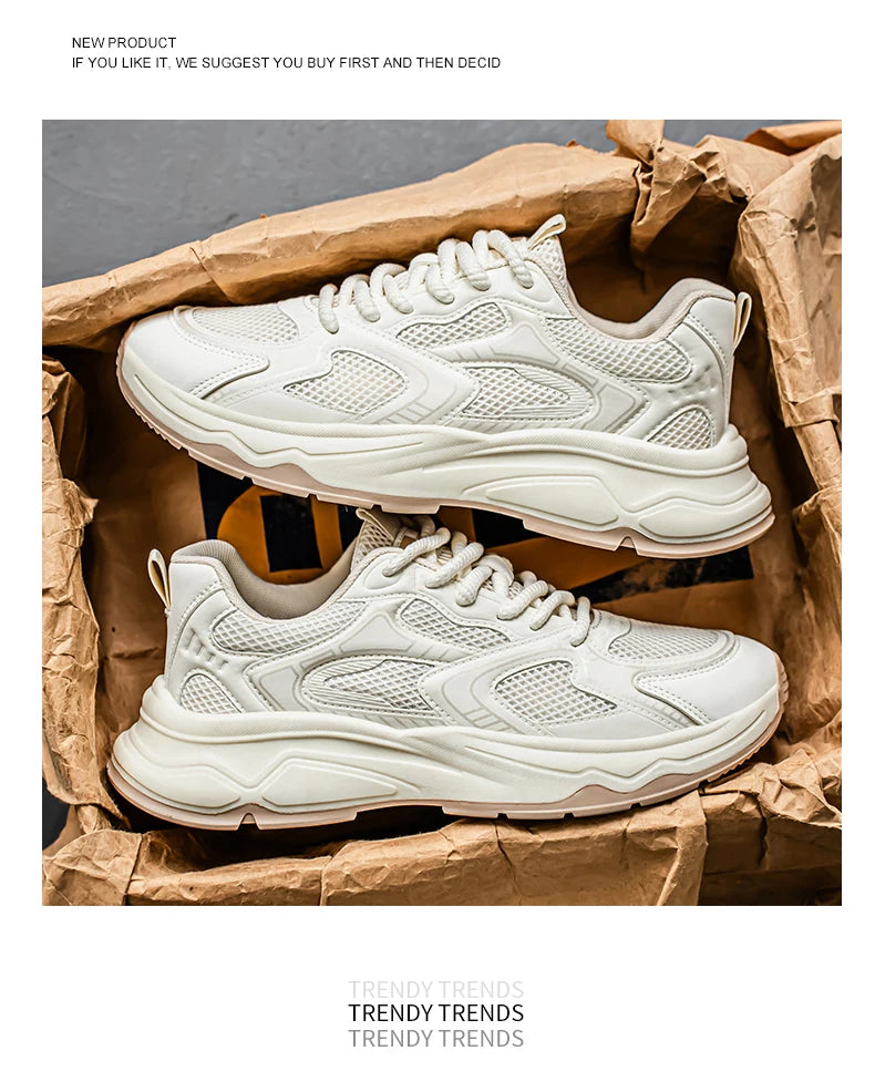 2025 New Comfortable Breathable Casual Korean Style Shoes