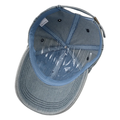 2025 New Solid Color Ripped Baseball Cap