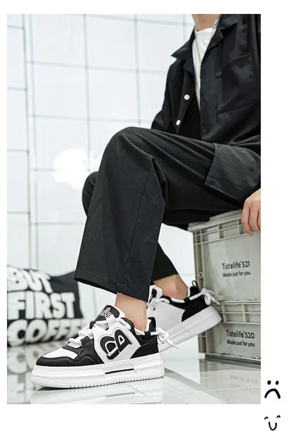 Casual Board Shoes Thick Bottom Trendy Footwear