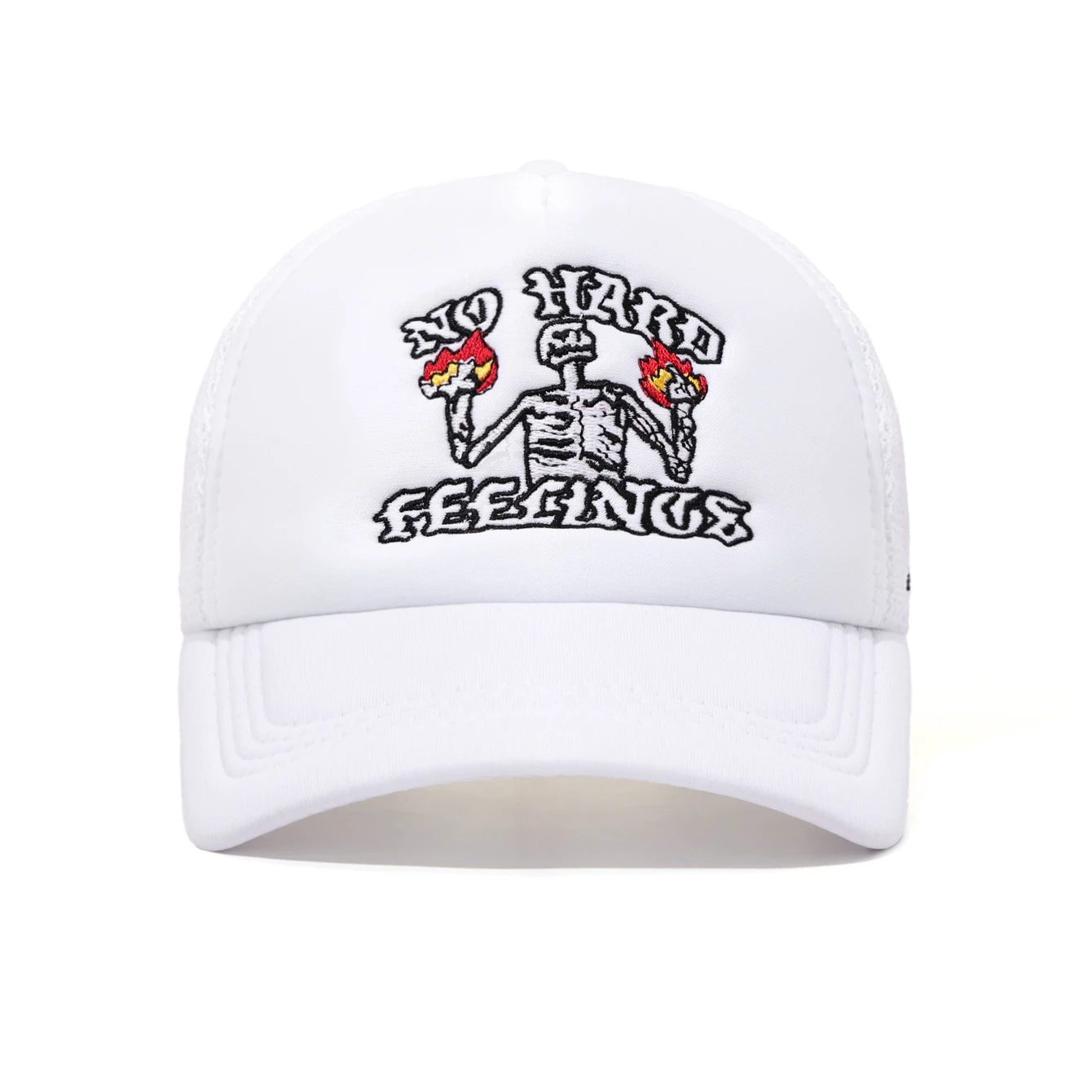 Halloween Trendy Embroidered Breathable Truck Hat
