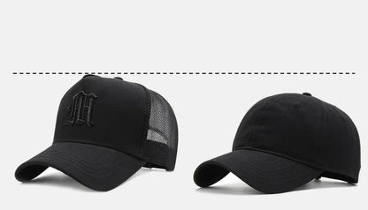 New Hat Men's Summer Thin High Top Baseball Cap