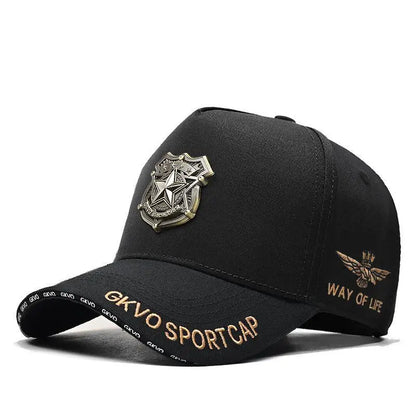 2025 New Four Seasons Tall Crown Men's Big Baseball Cap