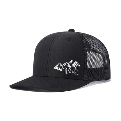Spring summer Luxury Peak TRAVEL Curved Adult Baseball Cap