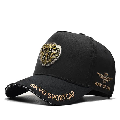 2025 New Four Seasons Tall Crown Men's Big Baseball Cap