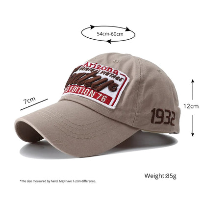 2025 New Hip Hop Y2k Embroidered Cotton Baseball Cap