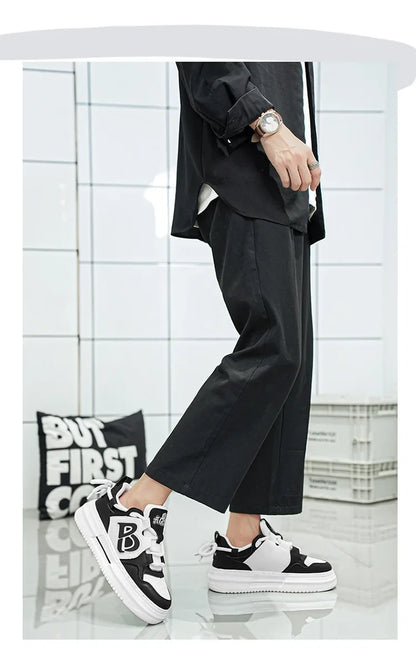 Casual Board Shoes Thick Bottom Trendy Footwear