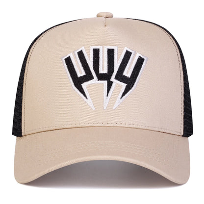 Unisex UUU Letter Embroidery Baseball Net Caps