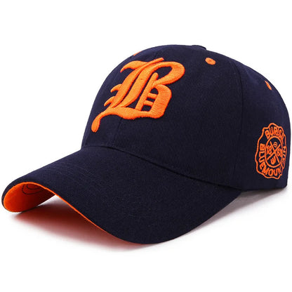 fashionable embroidered baseball cap