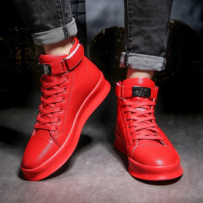 Brand Men's High-top Sneakers