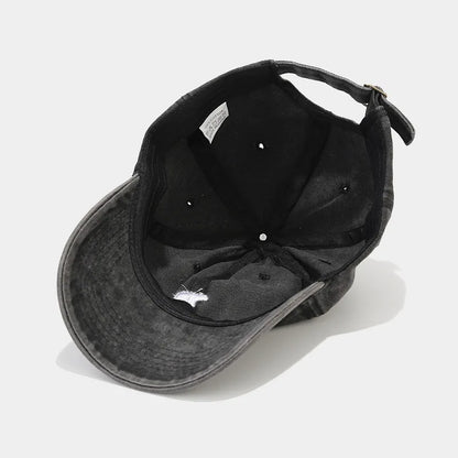 Bear Embroidery Baseball Cap