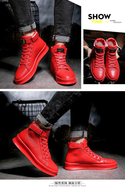Brand Men's High-top Sneakers
