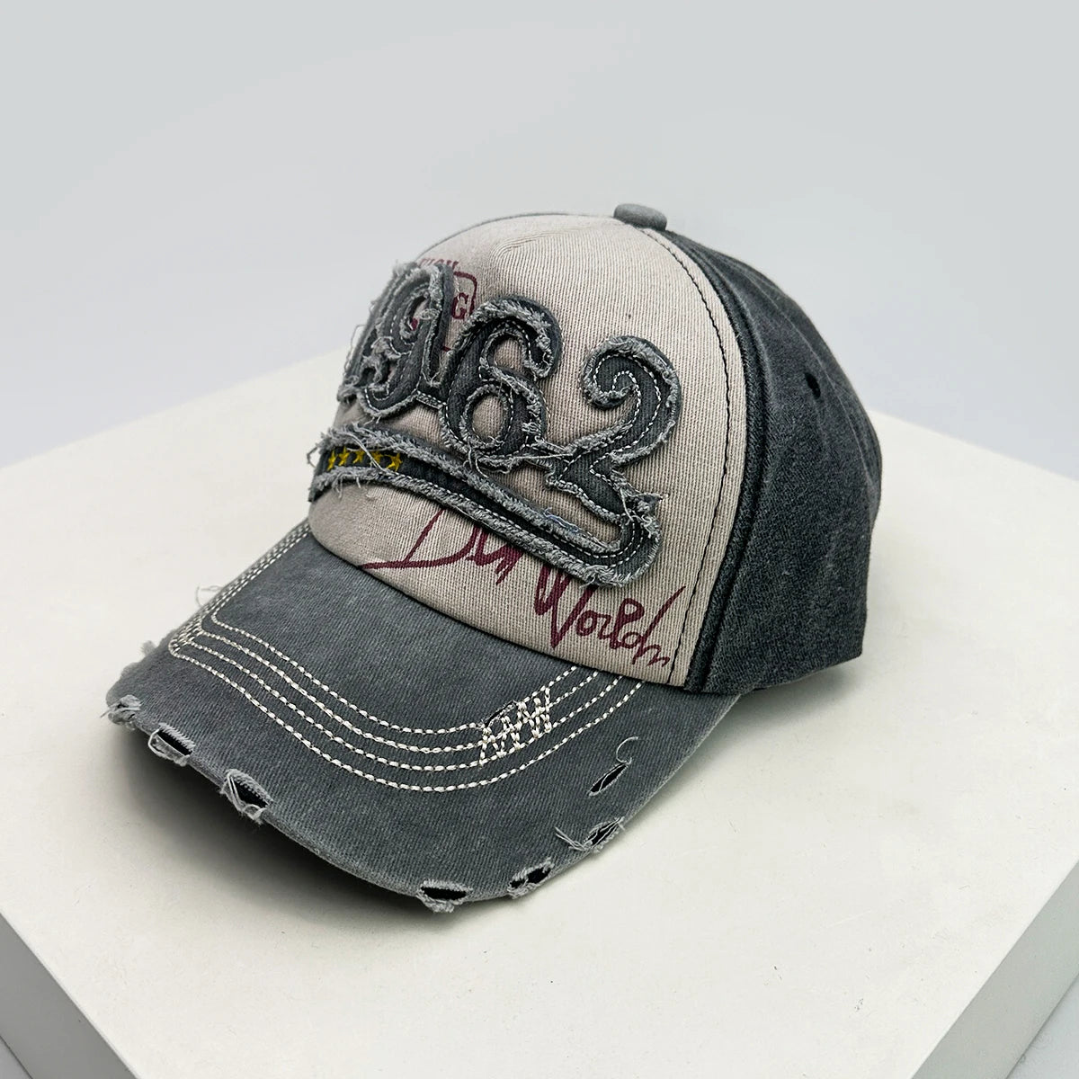 New Unisex PATCH 1962 Letters Broken Style Baseball Hats