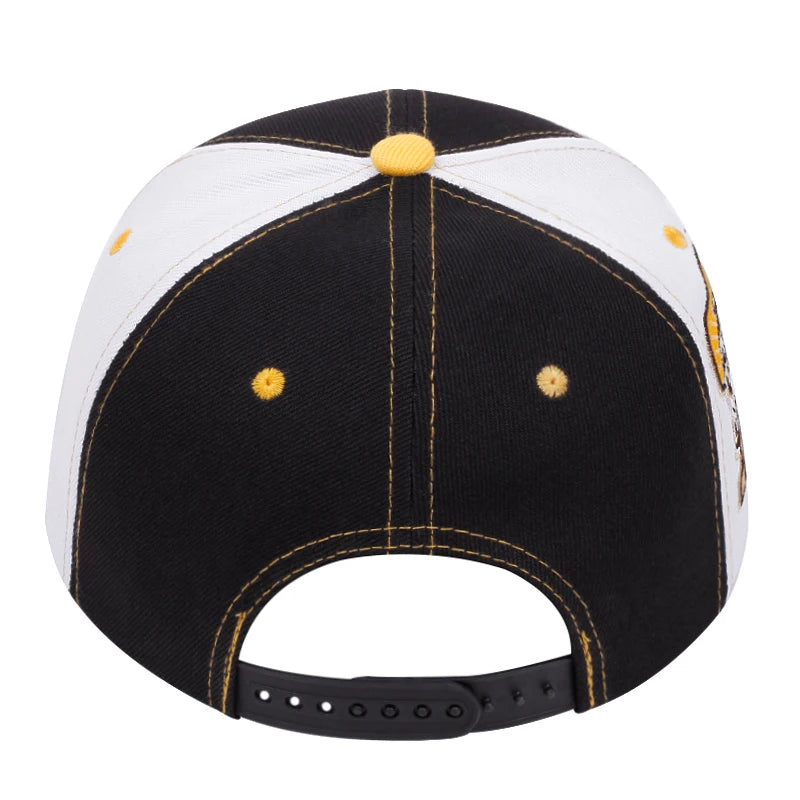 Fashion Acusa Embroidered Men's Color Block Cap