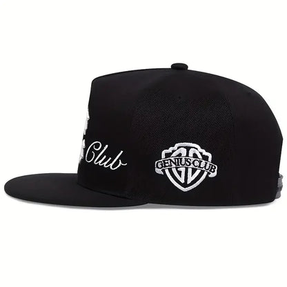 Fashion Unisex Letter Side GENIUS CLUB Embroidery Hip-hop Hats