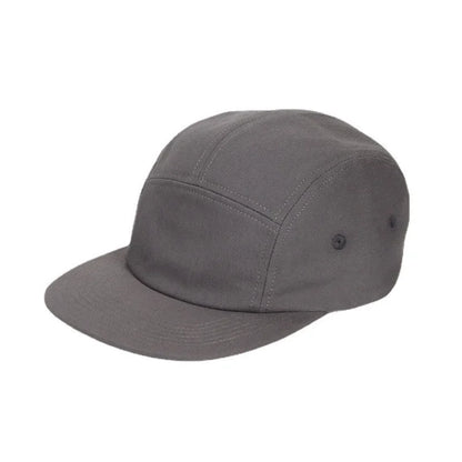 New Washed Cotton 5 Panel Pure Color Baseball Cap