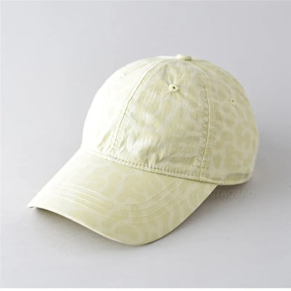2025 New leopard print quick dry baseball cap