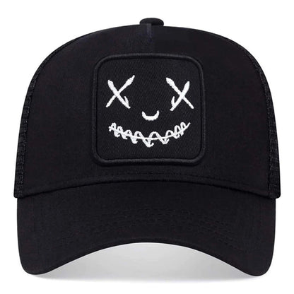 Unisex Personality Embroidery Baseball Net Caps