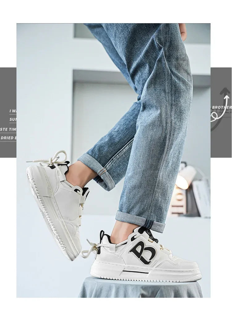 Casual Board Shoes Thick Bottom Trendy Footwear