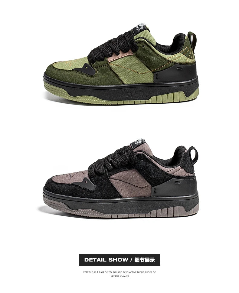 Designer Skateboarding Men Sneaker