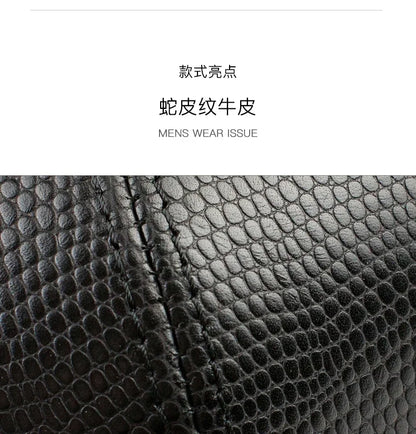 Spring genuine leather baseball cap