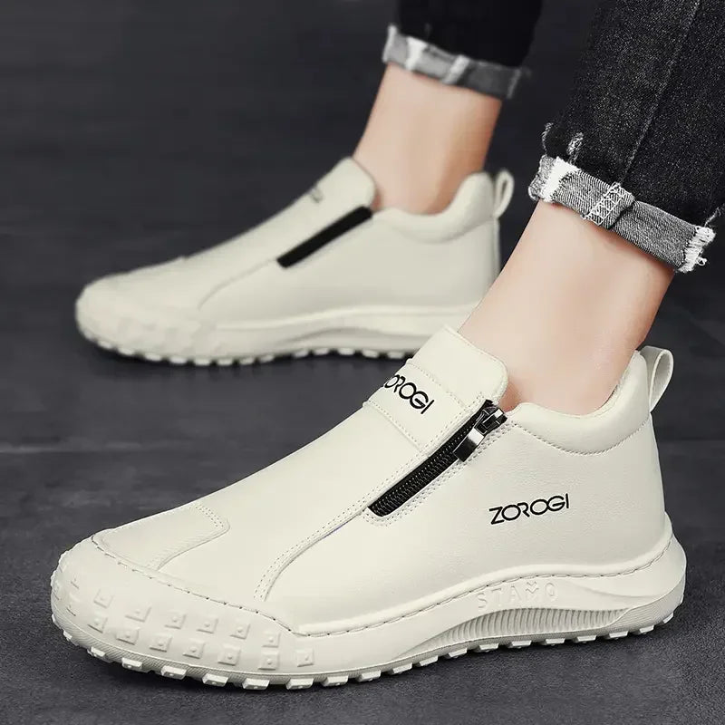 Zipper Outdoor Sports Shoes Unisex Shoes for Men