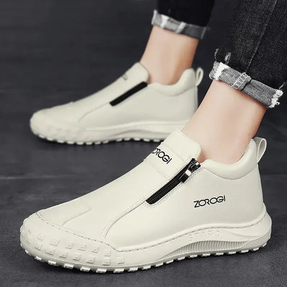 Zipper Outdoor Sports Shoes Unisex Shoes for Men