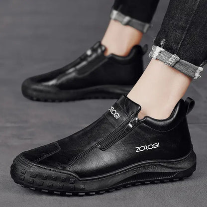 Zipper Outdoor Sports Shoes Unisex Shoes for Men