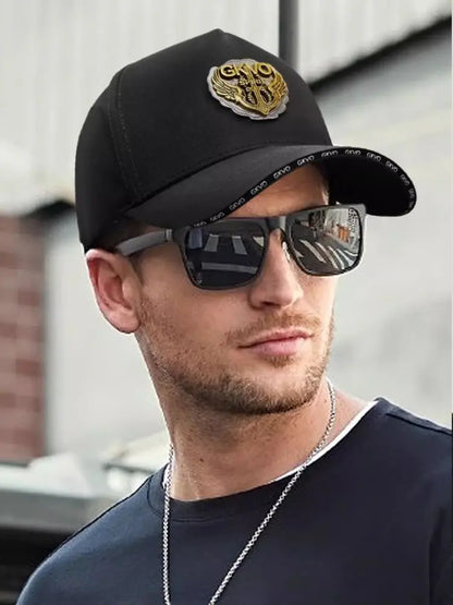 2025 New Four Seasons Tall Crown Men's Big Baseball Cap