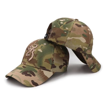 Embroidery Camouflage Baseball Cap