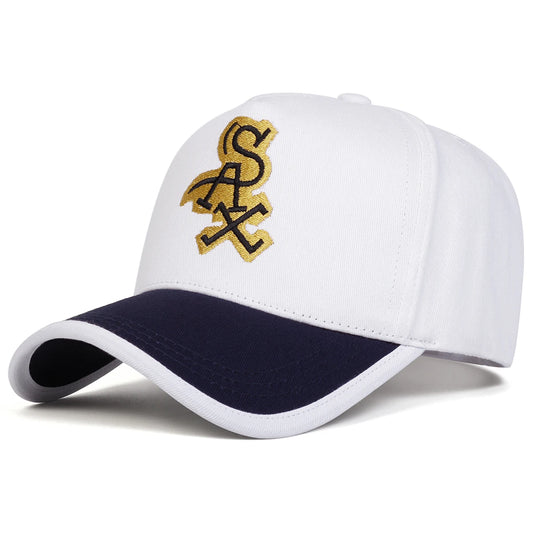Unisex SAX Letter Embroidery Baseball Caps