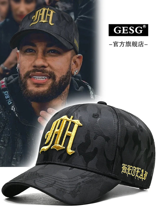 New camouflage embroidered baseball cap