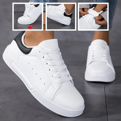 Unisex White Sneakers Men Waterproof Sports Shoes
