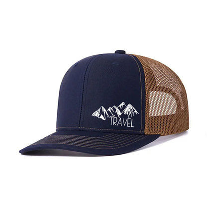 Spring summer Luxury Peak TRAVEL Curved Adult Baseball Cap