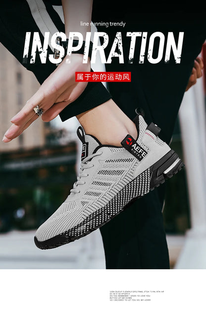 New 2025 Men Running Shoes Breathable