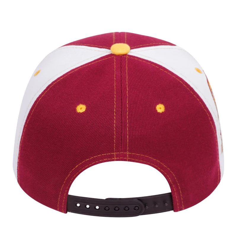 Fashion Acusa Embroidered Men's Color Block Cap