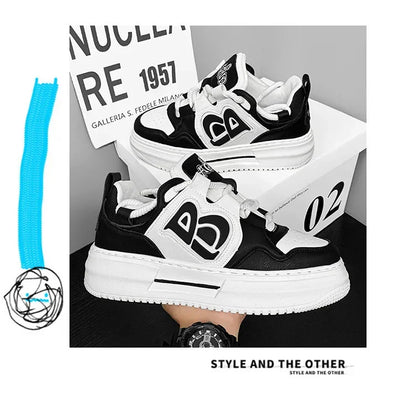 Casual Board Shoes Thick Bottom Trendy Footwear