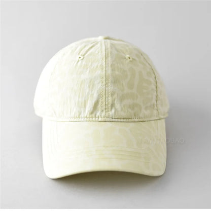 2025 New leopard print quick dry baseball cap
