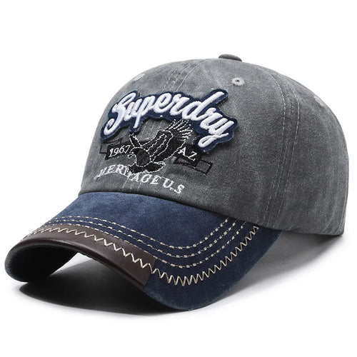 Unisex Sporty Cotton Washed Baseball Cap