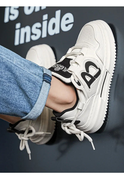 Casual Board Shoes Thick Bottom Trendy Footwear