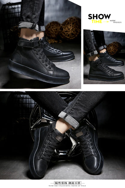 Brand Men's High-top Sneakers