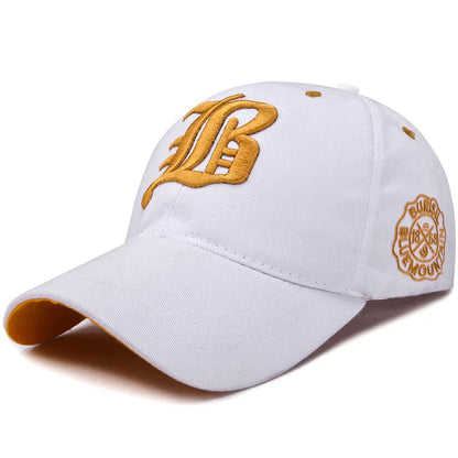 fashionable embroidered baseball cap